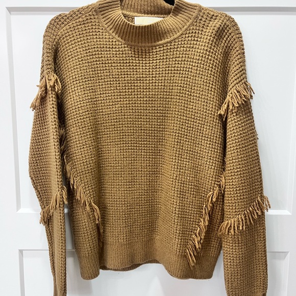 Michael Kors Sweaters - Michael Kors Tan Crew Neck Sweater